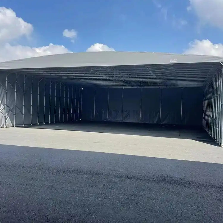 石家庄电动/移动推拉棚