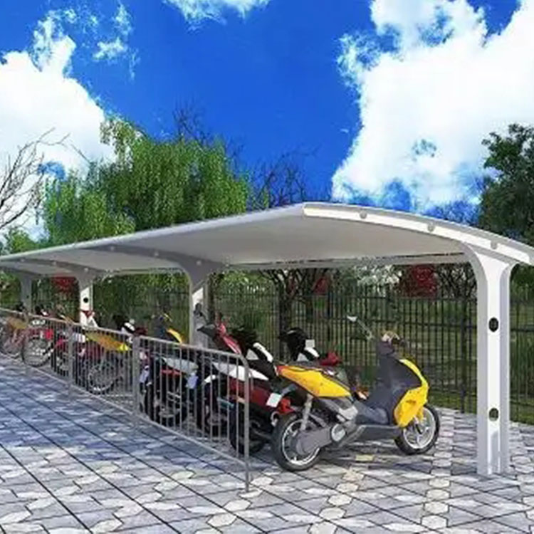 石家庄膜结构电动车棚