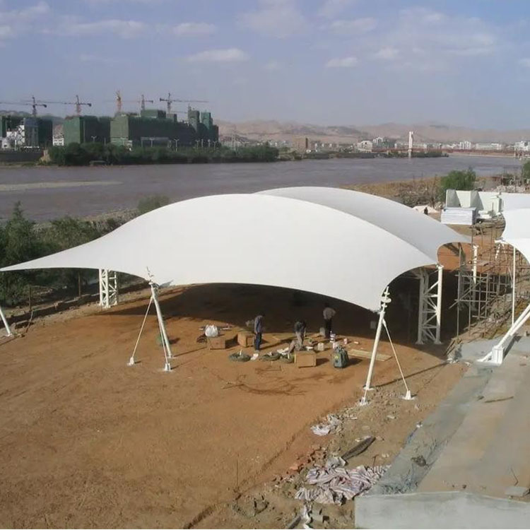 石家庄膜结构汽车棚